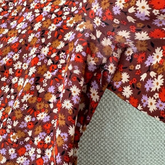 Madewell Silk Button Sleeve Top - Picture 8 of 10